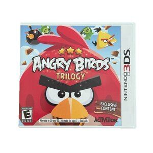 Angry Birds Trilogy - Nintendo 3DS - Working Tested